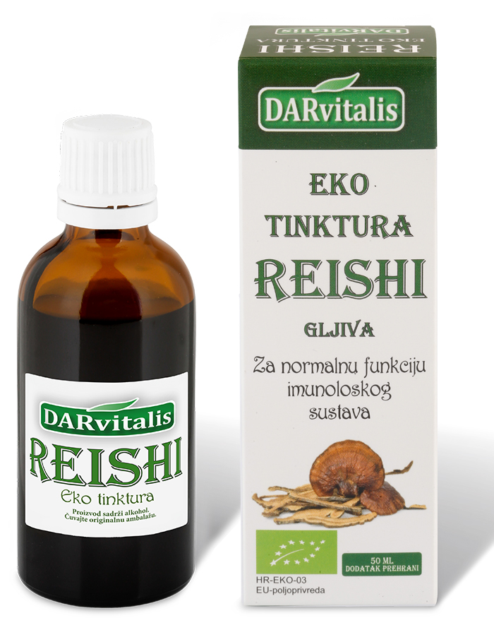 Eko tinktura REISHI 50 ml - doprinosi normalnoj funkcij i imunoloskog sustava